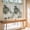 Sage green, variant on Sage Green Pumpkins Fall 2 Panel Kitchen Curtains for Small Windows, Thanksgiving Autumn Botanical Vintage Bathroom Tier Curtain, Short Window Treatment for Bedroom/Living Room 55"x24"