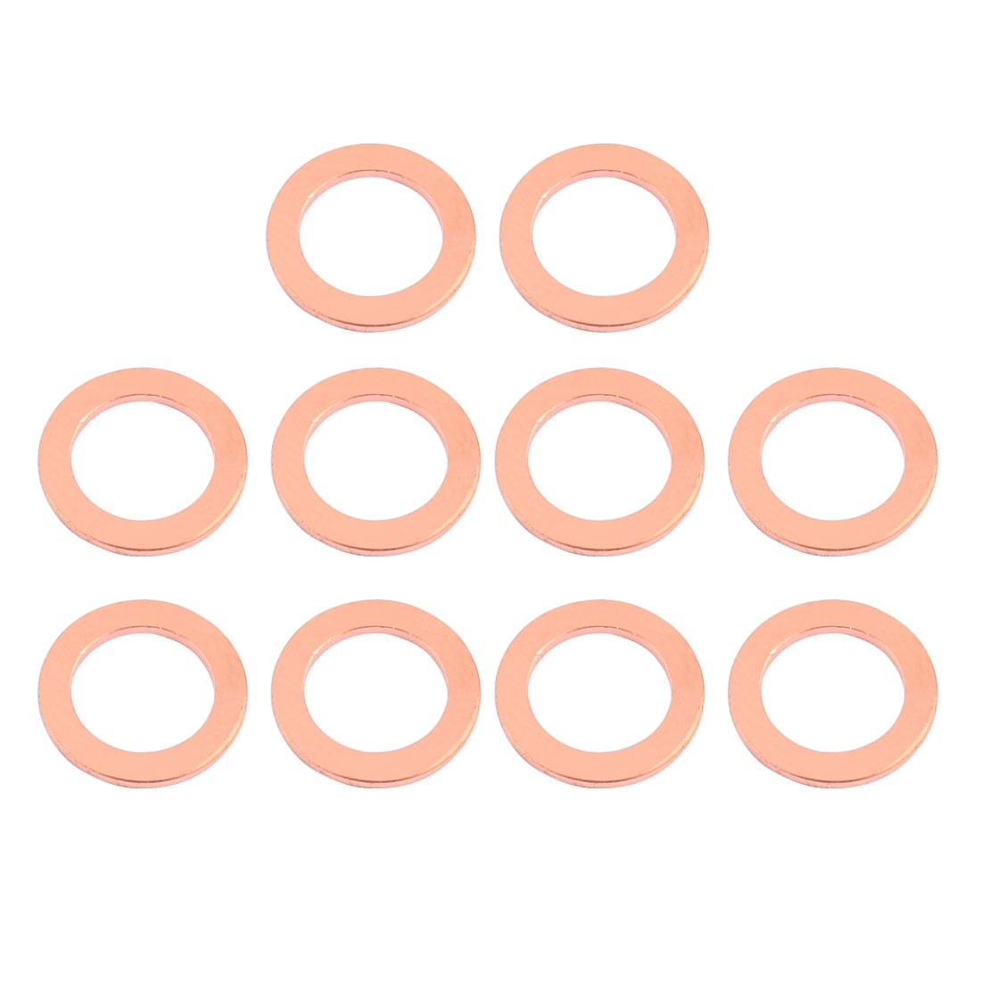 Details about   10Pcs24 mm x 14 mm x 2mm Flat Ring Copper Crush Washer Sealing Gasket Fastener # 