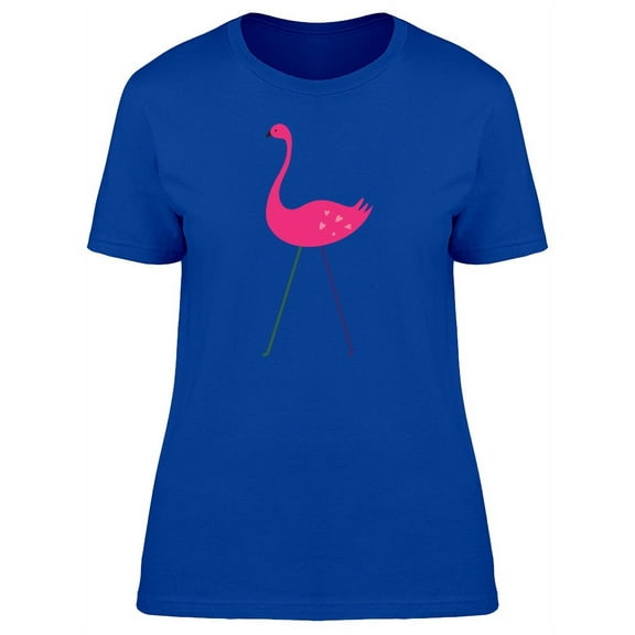 Abstract Flamingo T-Shirt Women -Image by Shutterstock, Female x-Large