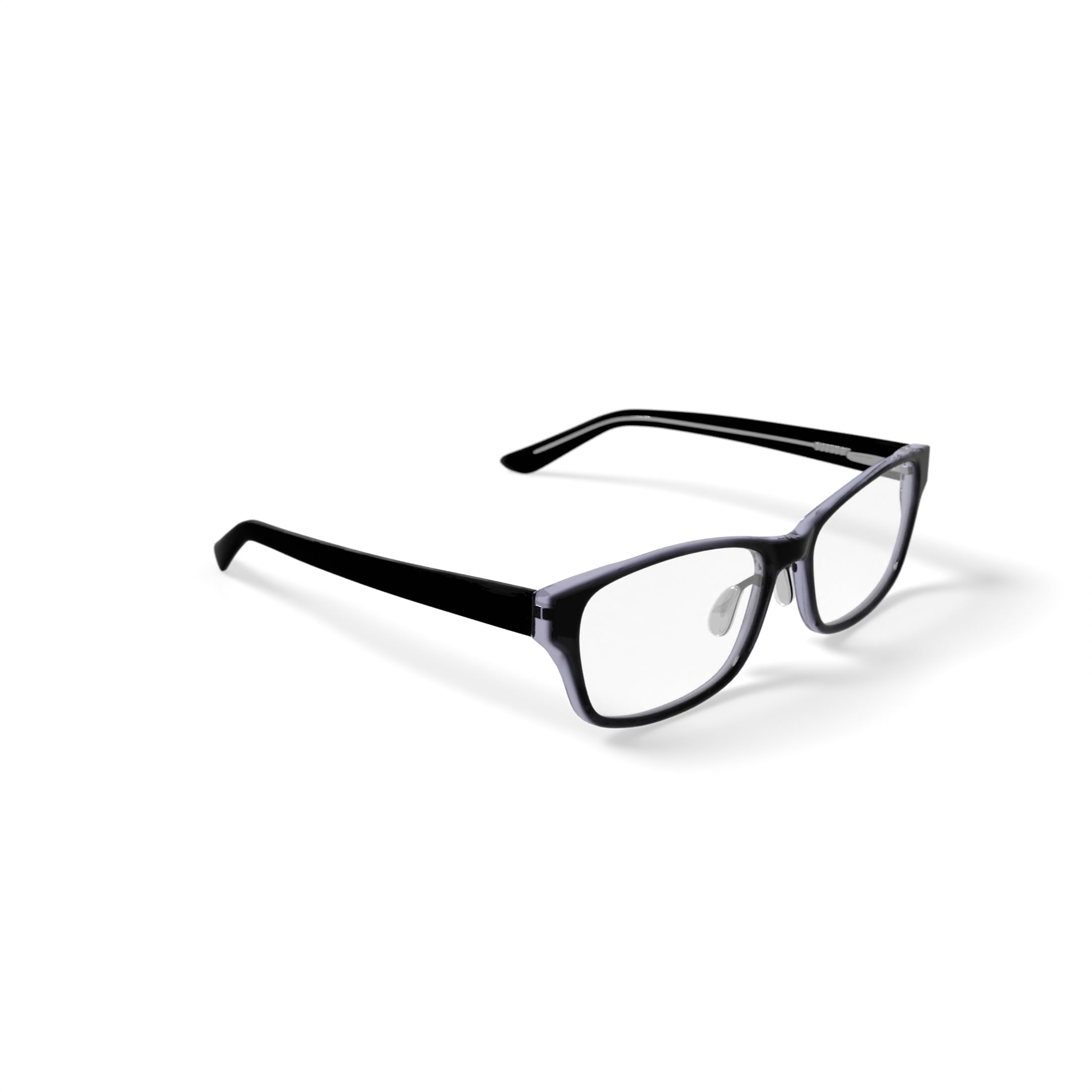 Walmart Women's FM14031 Rectangular Prescription Eyeglasses with Case, Black