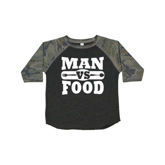 Inktastic Man Vs Food Boys or Girls Toddler T-Shirt