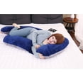 thumbnail image 3 of ANHXN Pregnant Pillow, Large U-shaped Detachable Pillow, 3 of 8