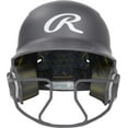 thumbnail image 2 of Rawlings Mach Hi-Viz Fastpitch Softball Batting Helmet Grey Junior (6 3/8 - 7 1/8), 2 of 2