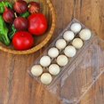 thumbnail image 2 of 24Pcs Plastic Egg Cartons Clear for Family Chicken Market- 12 Grids, 2 of 5