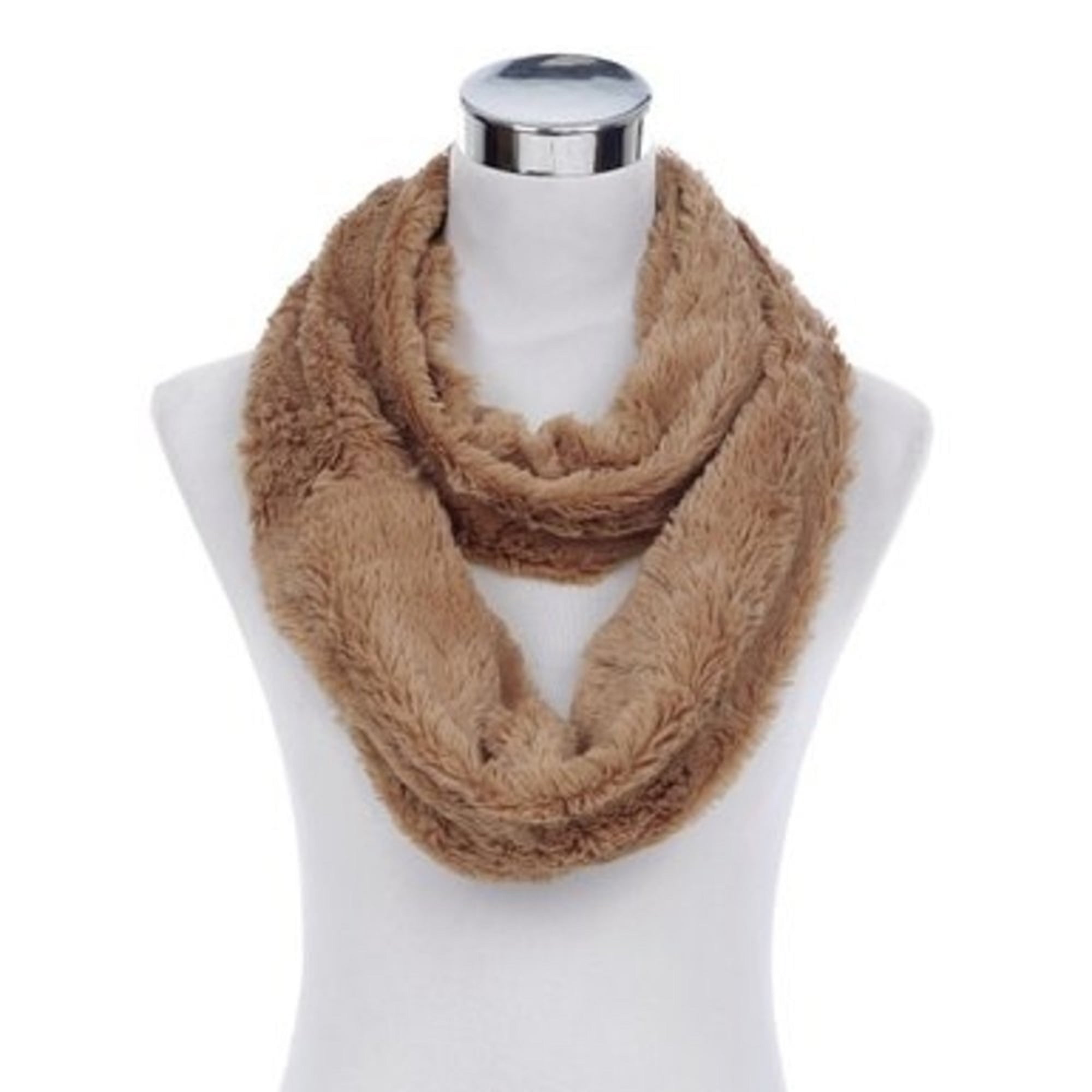 KM CHOICE ONE Scarf: Infinity Scarf, Faux Fur Shawl, Giving Shawl, Scarfs  for Women Winter Warm, Shawl Wraps for Women, Gifts for Men, Christmas  Gift, Soft & Fluffy Scarf in Gift Box (