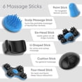 thumbnail image 5 of Geniani Deep Tissue Massager for Back, Body, Shoulders, Neck and Sore Muscles - Cordless Electric Handheld Massager Full Body Pain Relief - Percussion Massage Therapy for Legs, Feet & Body, 5 of 8