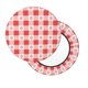 thumbnail image 2 of Balery Checkered Christmas With Snowflakes Fundas de asiento para taburete de bar redondo de tela de terciopelo ajustables que protegen de arañazos y manchas para sillas de 14 a 17 pulgadas.-12 inch, 2 of 7