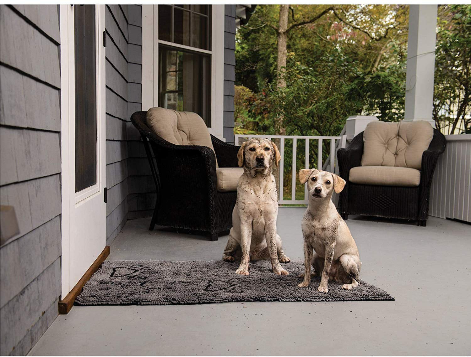 Dirty Dog Doormat Runner Brown 60 X 30in for sale online