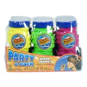 Super Miracle Bubbles Bubble Solution, 4oz, 6pk