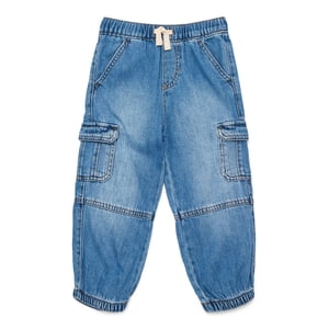 Wonder Nation Baby Boys Cotton Cargo Jogger Pants