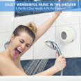 thumbnail image 2 of Altavoz Bluetooth impermeable para ducha Annlend, blanco, 2 of 6