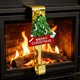 thumbnail image 5 of MTBLYS Ganchos para calcetines navideños para repisa de chimenea|Percha de metal resistente para colgar calcetines|coronas pequeñas|adornos|bastones de caramelo|mini guirnaldas|bolsas de regalo, 5 of 6
