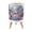 Color 1, variant on Small Trash Can with Lid Flamingo Pair Vibrant Pink Tropical Beach Palm Leaves 1.8 Gallon Dog Proof Trash Can Round Garbage Can Waste Bin Wastebasket for Bathroom Bedroom Living Room