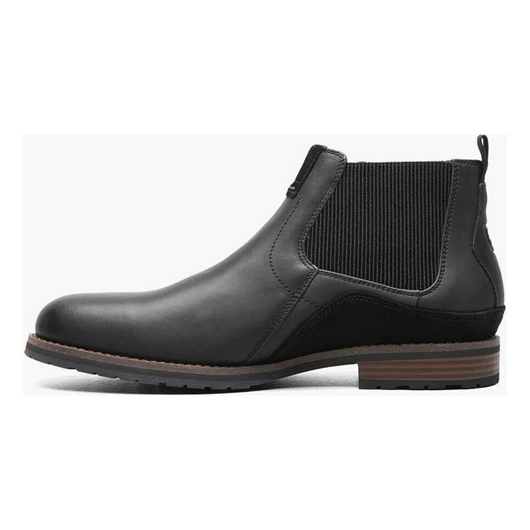 Mens Stacy Adams Oskar Plain Toe Chelsea Boot CH Leather  display picture 1