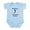 Sky Blue, variant on CafePress - Mommys Volleyball Buddy Body Suit - Baby Light Bodysuit, Size Newborn - 24 Months
