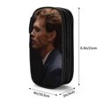 thumbnail image 4 of Austin Butler () Pencilcase Large Capacity Pencil Case Double Zipper Stationery Bag With Compartments for Boy GirlPODF, 4 of 5