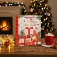 thumbnail image 4 of Diceymbol Giant Christmas Gift Bag Thickened Paper Red 15.75 Inches for Large Presents, 4 of 7