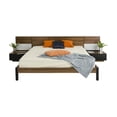 thumbnail image 1 of Modrest Rondo Modern Storage Platform Bed with Built in Nightstands, 1 of 6