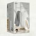 thumbnail image 7 of Pure Enrichment PureBliss Luxury Towel Warmer - Extra Large 20L Heats Towels, Robes, Blankets, or Clothing - Modern Bucket Design, 4 Heat Timer Settings & Auto Shut-Off (White & Brushed Gold), 7 of 7