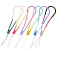 thumbnail image 2 of 6Pcs Short Silicone Lanyard for Badge Cards Phone Wrist Strap Silicone Key Lanyard, 2 of 7