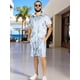thumbnail image 2 of Conjunto Hombre Verano Camisa y Short a Juego Alberca Playa y Calor, 2 of 5