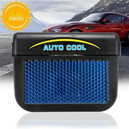 Solar Powered Car Window Windshield Auto Air Vent Cooling Fan Cooler