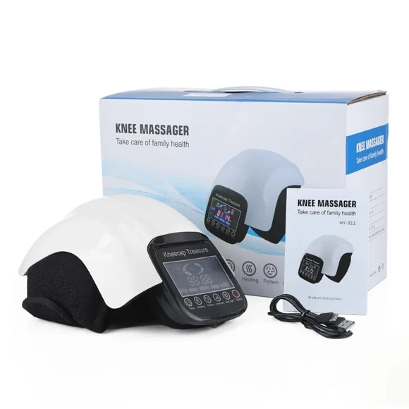 Electric Knee Massager Heating Knee Pad Air Compression Massager Infrared Therapy Joint Arthritis Physiotherapy Knee Brace