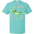 thumbnail image 3 of Inktastic Praying Mantis with Flowers and Leaves T-Shirt, 3 of 5