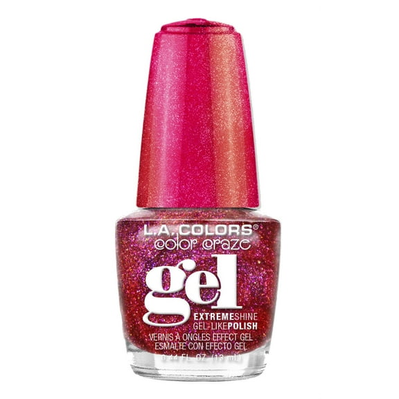 L.A. COLORS Gel-like Nail Polish, Passion Play, 0.44 fl oz