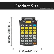 34-Keys MC9300 Standard Numeric Keypad Replacement for Zebra Symbol MC930B-G Barcode Scanner Handheld PDA Mobile Computer, Responsive Function Keyboard (KYPD-MC9334FNR-01, KYPD-MC9334FNR-10)
