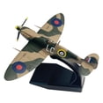 thumbnail image 3 of Bunblic 1/72 Fighter Model Simulated Airplane Simulation Toy Attack Fighter Plane Model for Home Office Livingroom Desktop Decoration R9612, 3 of 8