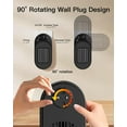 thumbnail image 4 of Wall Mounted Socket Space Heater 2 Pieces Set For Indoor Heating And Energy Efficiency, 4 of 7