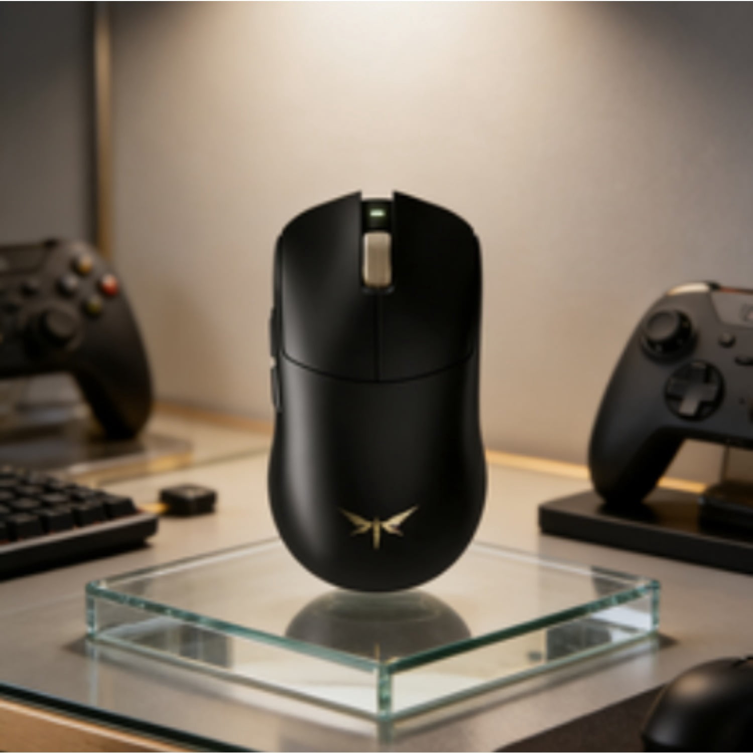 Triple Mode Wireless Gaming Mouse Dragonfly Master, Lightweight Long Battery Life Bluetooth Mouse for Gaming