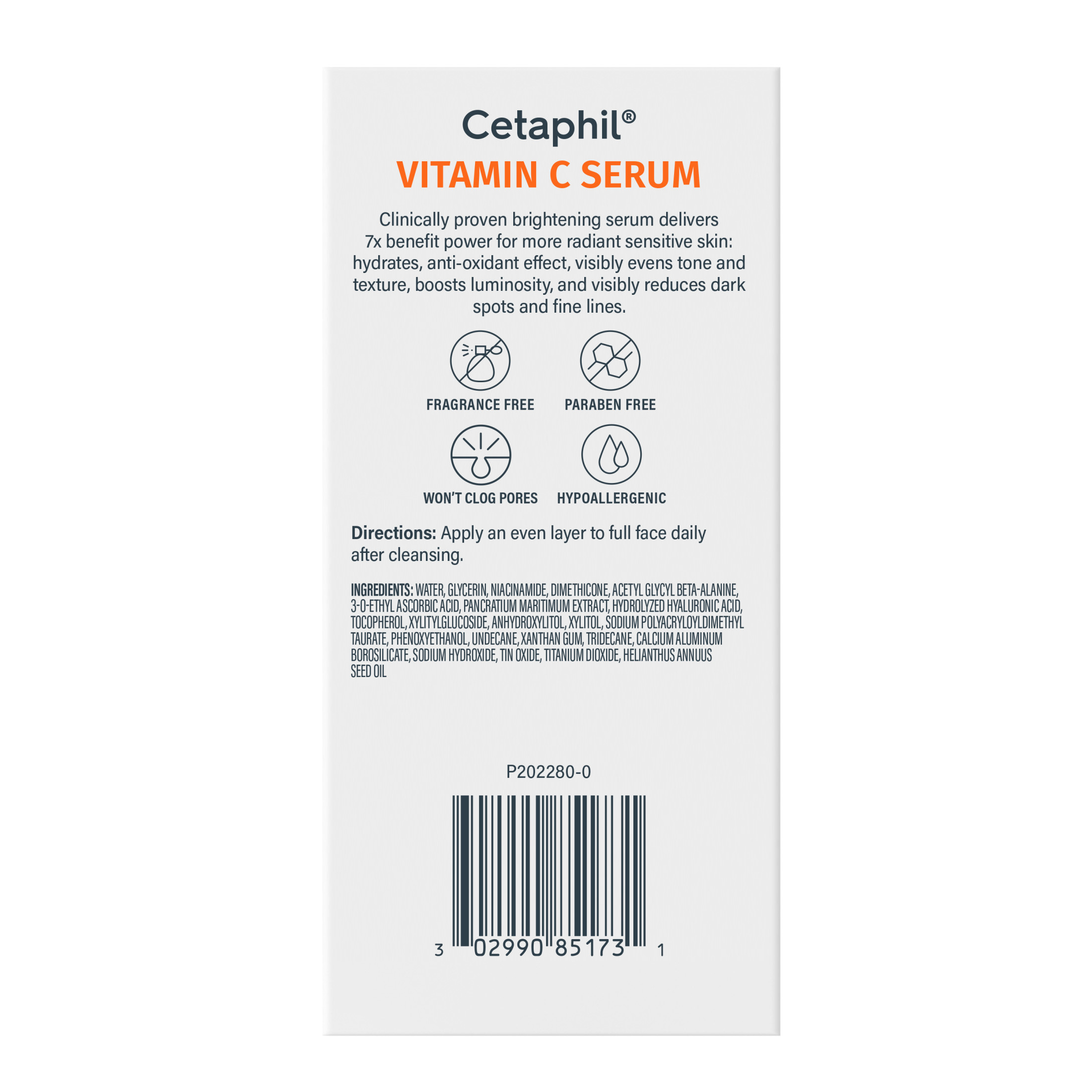Cetaphil Vitamin C Serum for Face, 1 fl oz photo 8