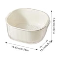 thumbnail image 3 of Double Layer Kitchen Colander, 2-in-1 Vegetable Fruit Washing Basket, BPA-Free Plastic Strainer Bowl, Detachable Drain Basket with Handles, Food Colander, Multifunctional Kitchen Drain Bowl, 3 of 7