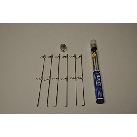 UPC: 0856243005858 | Fish Razr Take Down Dredge – Collapsible Dredge Stainless Steel Fishing Bait Accessory & Equipment  23inches  13 Drop