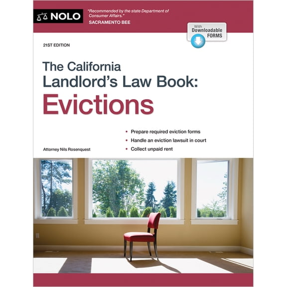 California Landlord's Law Book, The: Evictions: Evictions, (Paperback)