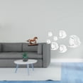 thumbnail image 2 of Figura de caballo,Figura coleccionable de caballo en miniatura,Adhesivo de pared,Vinilos decorativos de peces para pared,dormitorio,sala de estar u oficina,Adhesivos de pared de espejo, 2 of 8