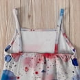 thumbnail image 5 of YunPes Girls Jumpsuit Summer Independence Day Clothing Strapless Personalized Printing Retro Comfortable Casual Jumpsuit Baby Girl Pineapple Clothes, 5 of 7