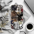thumbnail image 6 of Y2K Party Vibe Phone Case, Bold Graffiti Stüssy Leopard Print Art Cover, Durable Protection for iPhone 17 16 15 14 13 12 11 Pro Plus Mini, 6 of 6