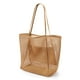 thumbnail image 1 of Bolso de mano de malla KALIDI para la playa plegable Caqui 35 cm x 16.5 cm x 71.5 cm, 1 of 5