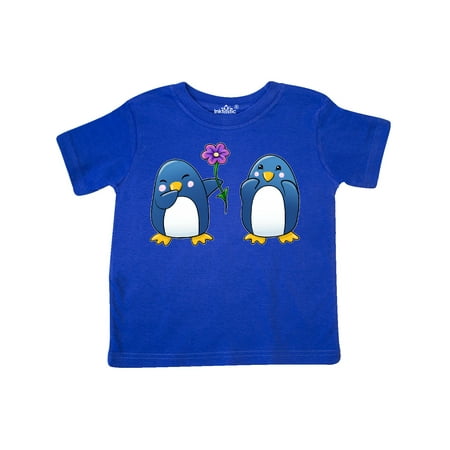 

Inktastic Cute Penguins in love for Valentine s Day Gift Toddler Boy or Toddler Girl T-Shirt