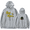GREY, variant on Slay The Spire Devil Hoodie Men's Hip Hop Printing Pullover Hooded Sweatshirts
