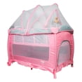 thumbnail image 4 of CUNA CORRAL PARA BEBE ANGELIN NONI CON CAMBIADOR, VIBRADOR Y MOSQUITERO ROSA, 4 of 5