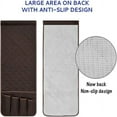 thumbnail image 4 of HLONK Sofa Armrest Organizer Non-Slip Arm Chair Bedside Caddy Storage Organizer for Recliner Couch with 5 Pockets for Cell Phone TV Remote Control Magazines, 4 of 7