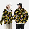thumbnail image 3 of KLL Daisies Flowers Print Men's Women’s UPF 50+ Sun Protection Outdoor Hoodie Jacket Long Sleeve Fishing Hiking Performance Shirt-X-Large, 3 of 6