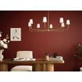 thumbnail image 3 of 52521BNB Kichler Lighting Pallas - 8 Light Chandelier-16.75 Inches Tall and 52 Inches Wide-Brushed Natural Brass Finish, 3 of 9