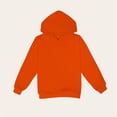 thumbnail image 5 of Kids Hoodie Long-Sleeve Hooded Sweatshirt Lightweight, Comfortable Pullover Hoodie for Boys and Girls,9-12 Months,Orange, 5 of 6