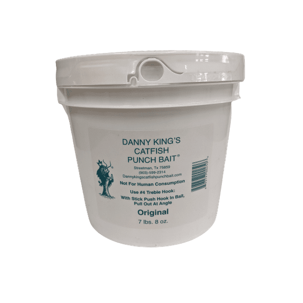 Danny King's Catfish Punch Bait Original Gallon Bucket