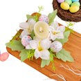 thumbnail image 3 of La Corona Primavera Decoraciones Flores Pascua Mesa Correta Diámetro Exquisito 20 Cm para Fiesta Navideña, 3 of 9